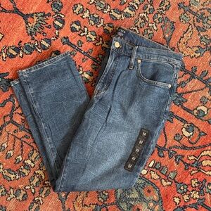 J. Crew Factory Blue Straight Leg Jeans